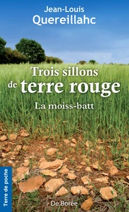 Trois sillons de terre rouge