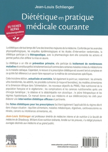 Diététique en pratique médicale courante 3e édition