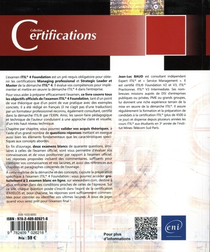 ITIL® 4. Préparation à la certification ITIL® 4 Foundation