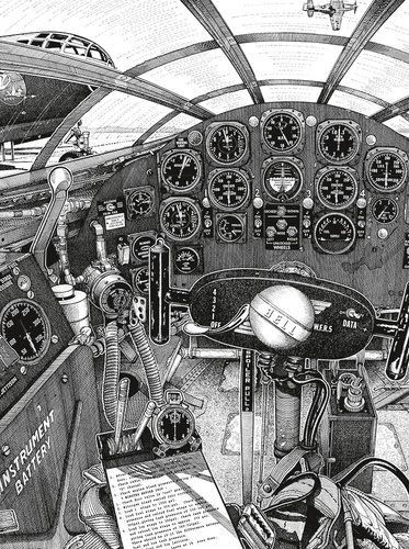 Artbook Jean-Luc Béghin. Cockpits