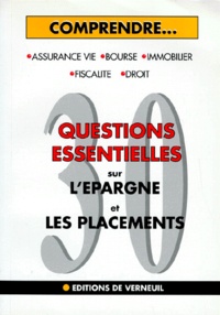 Jean-Luc Bengel et  Collectif - Trente questions essentielles sur l'épargne et les placements.