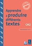 Jean-Luc Caron et Christelle Chambon - Apprendre à produire différents textes CM2. 1 Cédérom