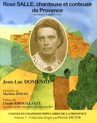 Jean-Luc Domenge - Rose Salle, chanteuse et conteuse de Provence. 1 CD audio