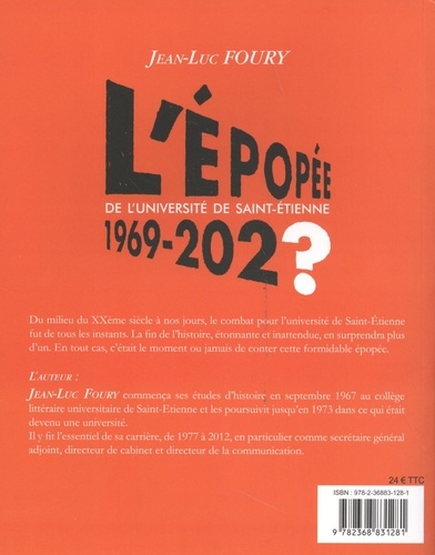 L'épopée de l'université de Saint-Etienne 1969-202?