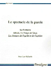 Le spectacle de la parole.
