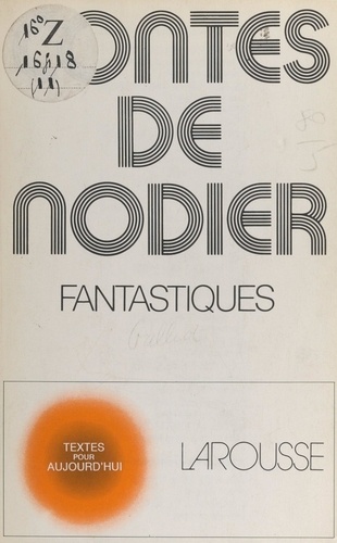 Contes fantastiques, de Nodier