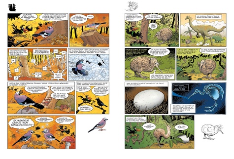 Les oiseaux en bande dessinée Tome 2