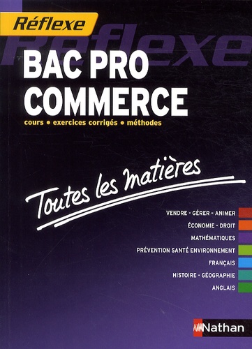 Jean-Luc Girard et Pascal Besson - BAC Pro Commerce - Toutes les matières.