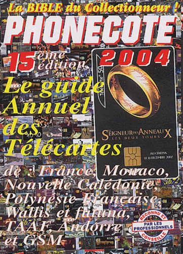 Jean-Luc Gosse - Phonecote - Le guide annuel des télécartes.