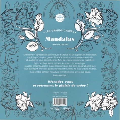 Disney Mandalas. 45 coloriages anti-stress