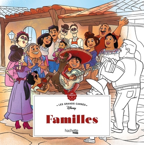 Familles. 45 coloriages