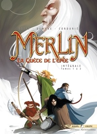 Jean-Luc Istin et Nicolas Demare - Merlin La quête de l'épée  : Tome 1, Prophétie ; Tome 2, La Forteresse de Kunjir ; Swerg le maudit.