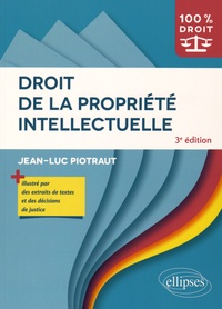 Jean-Luc Piotraut - Droit de la propriété intellectuelle.