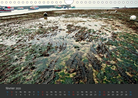 CALVENDO Places  LE CONQUET Port de pêche (Calendrier mural 2020 DIN A4 horizontal). Le Port du Conquet en Bretagne et ses bateaux de pêche (Calendrier mensuel, 14 Pages )