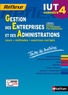 Jean-Luc Siegwart et Nathalie Claret - Gestion des entreprises et des administrations IUT semestre 4 - Toutes les matières.