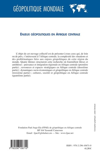 Enjeux géopolitiques en Afrique centrale