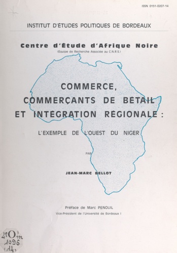 Commerce, commerçants de bétail et intégration régionale. L'exemple de l'ouest du Niger