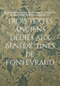 Jean-Marc Boudier et Louis Pinelle - Trois textes anciens dédiés aux Bénédictines de Fontevraud.