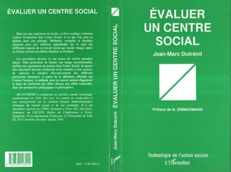 Jean-Marc Dutrenit - Evaluer un centre social.