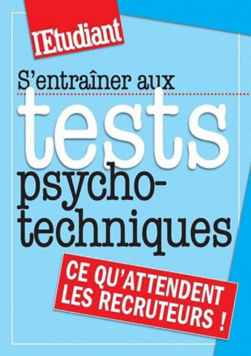 Jean-Marc Engelhard - S'entrainer aux tests - Psychotechniques.