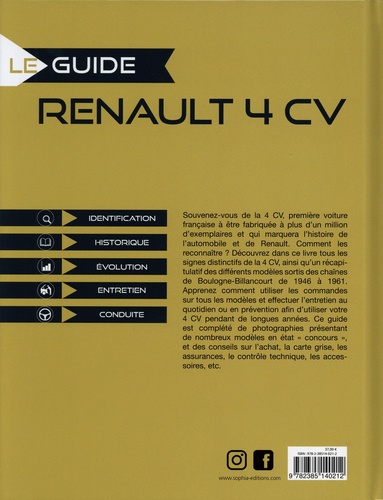 Le guide Renault 4 CV