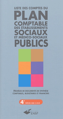 Jean-Marc Le Roux - Liste des comptes du plan comptable des établissements sociaux et médico-sociaux publics.