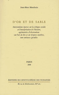 D'or et de sable