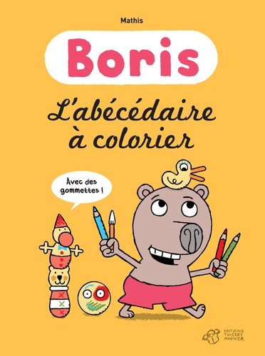 Boris, l'abécédaire à colorier