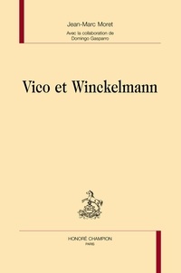 Jean-Marc Moret - Vico et Winckelmann.