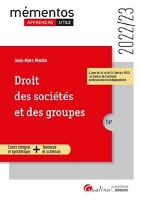 Jean-Marc Moulin - Droit des sociétés et des groupes.