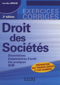 Jean-Marc Moulin - Droit des sociétés.