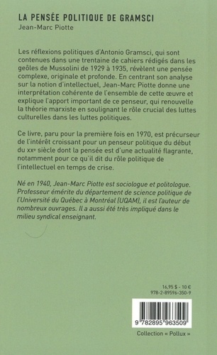 La pensée politique de Gramsci