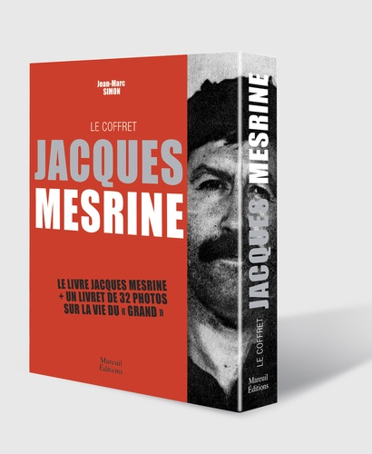 Jacques Mesrine. Le livre Jacques Mesrine et 1 album photo de 24 pages sur la vie du "Grand"