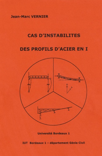 Jean-Marc Vernier - Cas d'instabilités des profils d'acier en I.