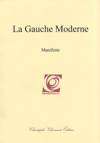 Jean-Marie Bockel - La Gauche Moderne - Manifeste.