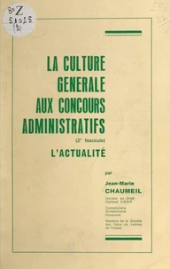 La culture générale aux concours administratifs (2). L'actualité