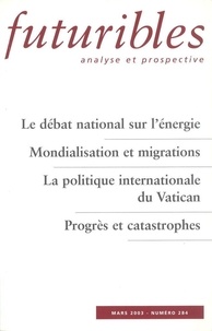 Jean-Marie Chevalier et Douglas S. MASSEY - Futuribles N° 284 Mars 2003.