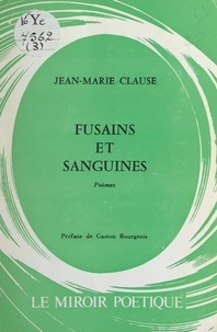 Jean-Marie Clause et Gaston Bourgeois - Fusains et sanguines.