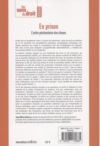 En prison. L'ordre pénitentiaire des choses