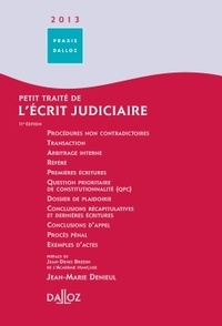 Petit traité de lécrit judiciaire 2013.pdf