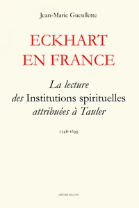 Eckhart en France