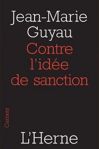 Contre l'idée de sanction