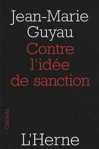 Contre l'idée de sanction
