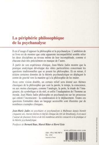 La périphérie philosophique de la psychanalyse
