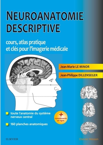Neuroanatomie descriptive. Cours, atlas pratique et clés pour l'imagerie médicale
