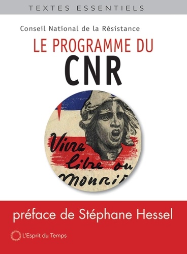 Le programme du Conseil National de la Résistance