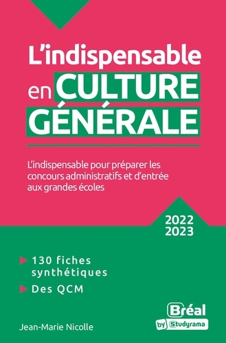 L'indispensable en culture générale  Edition 2022-2023