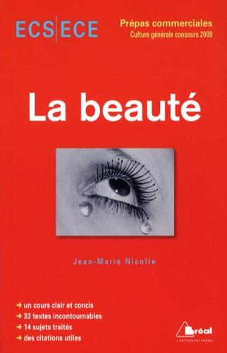 Jean-Marie Nicolle - La beauté - Concours 2009 ECS/ECE.