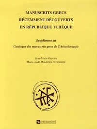 Manuscrits grecs récemment découverts en République tchèque