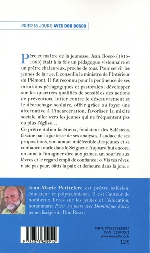 Prier 15 jours avec Don Bosco